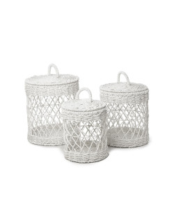 Set of 3 baskets in water...