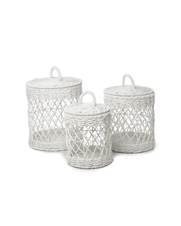 Set of 3 baskets in water...