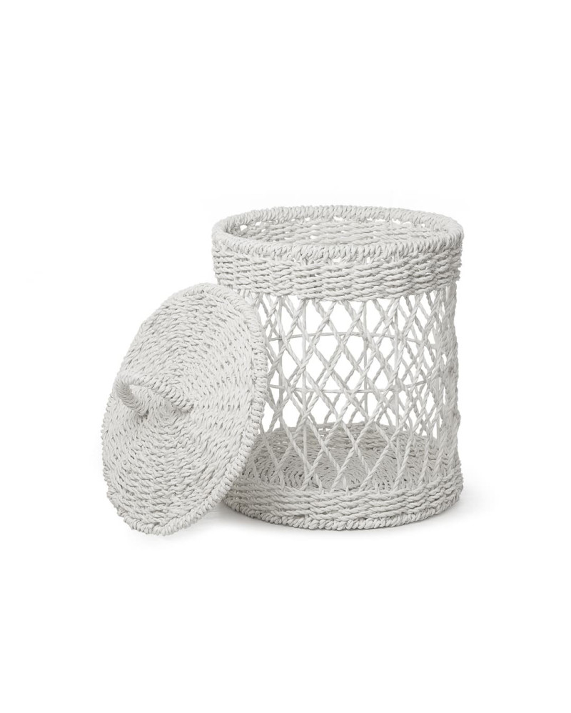 Set of 3 baskets in water hyacinth