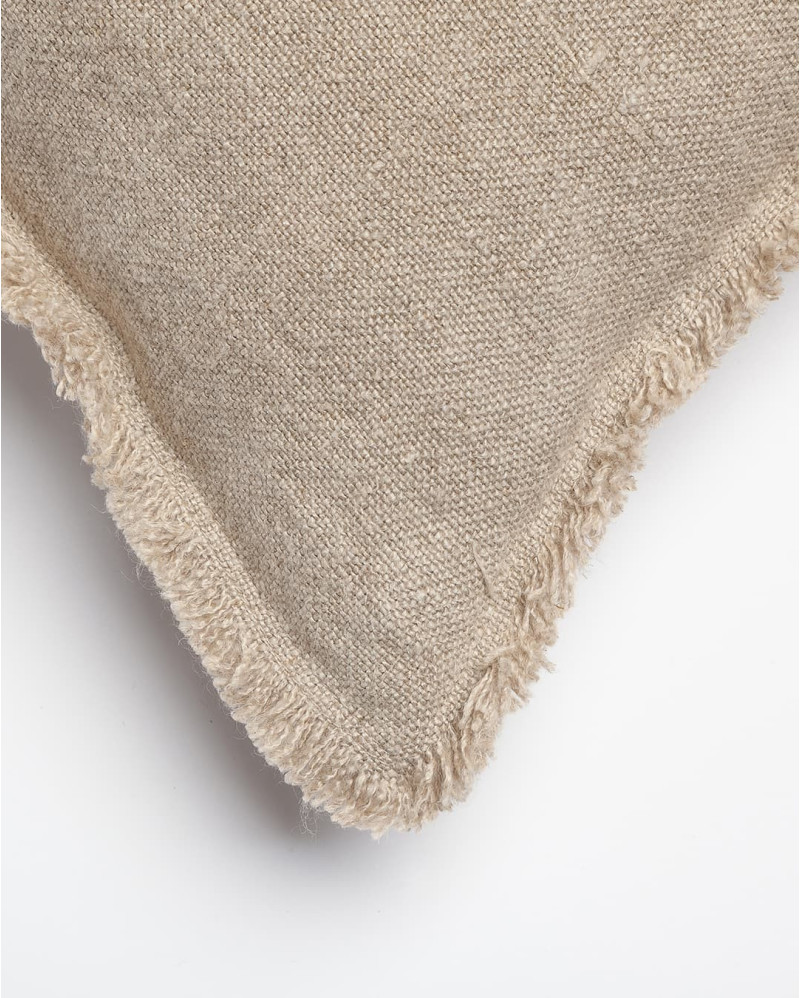 Linen cushion incl. filling 80 x 35 cm