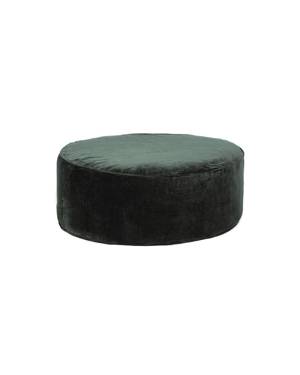 Pouf in cotton and foam ø...