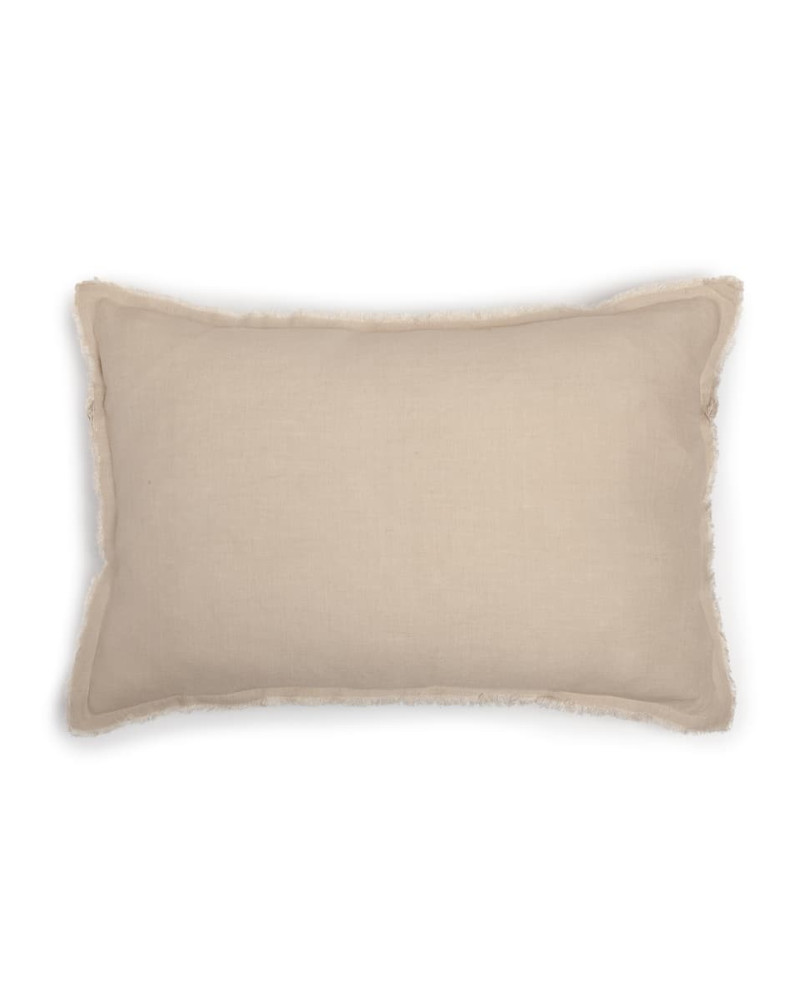 Housse de coussin en lin 40 x 60 cm