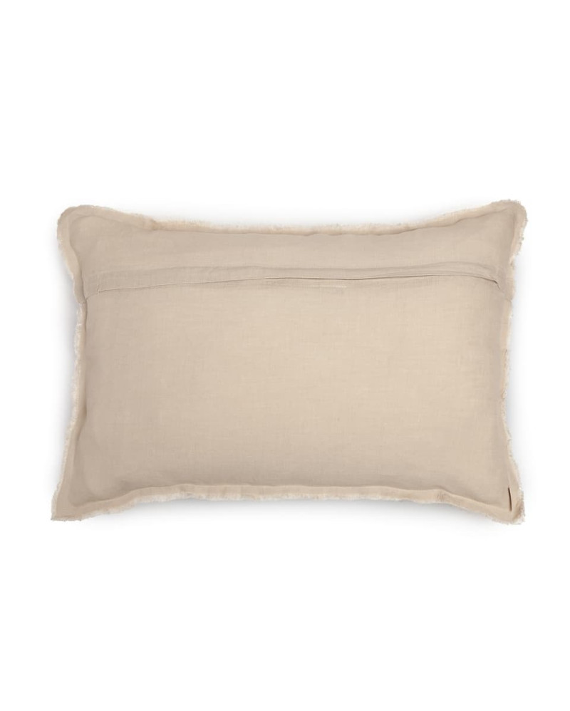 Housse de coussin en lin 40 x 60 cm