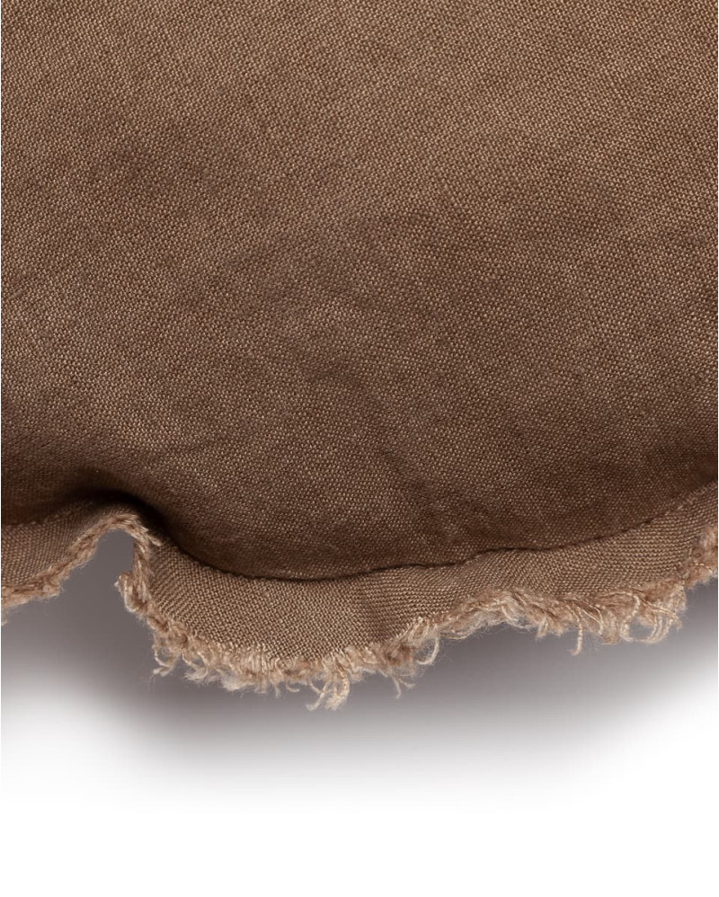 Cushion DHAKA Taupe d50 (filling incl.)