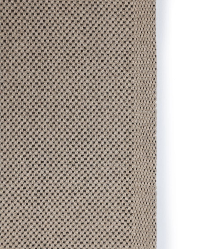 Outdoor rug in polypropylene 250 x 350 cm natural colour