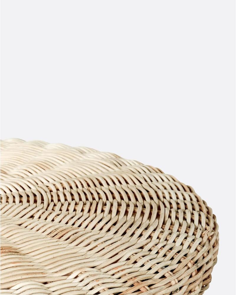 DIAVOLO side table in rattan Ø 45 cm x 48 cm high