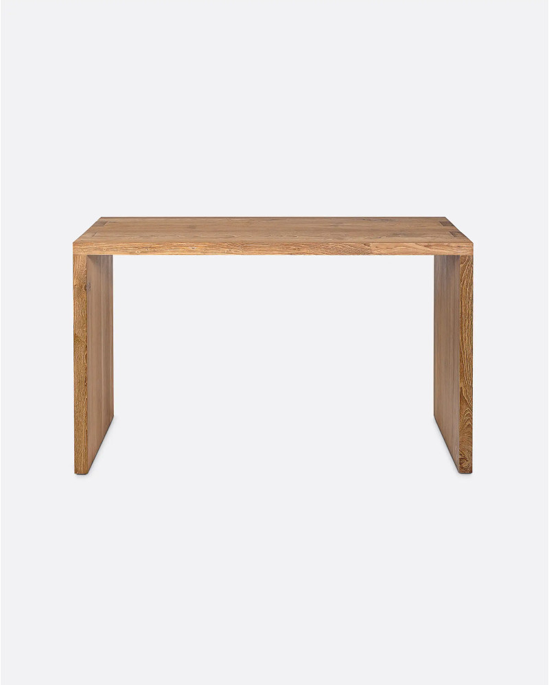 Consola GENESIS de madera de teca reciclada 120 x 40 x 75 cm