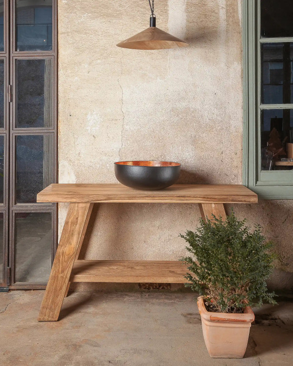 Console LOGRAM en bois de...