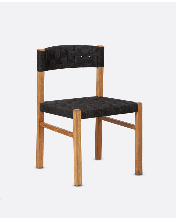 CORA chair in teak wood and...