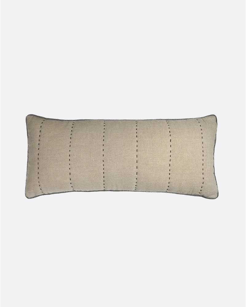 ASHTI cushion in linen 80 x 35 cm with filling included