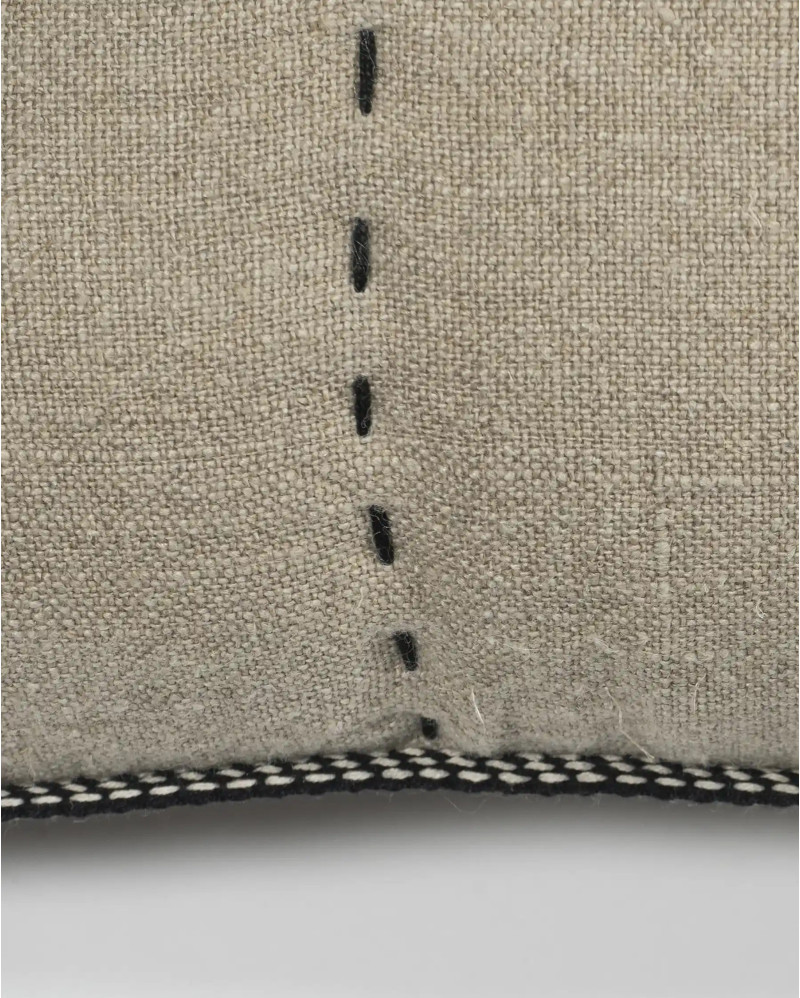 ASHTI cushion in linen 80 x 35 cm with filling included