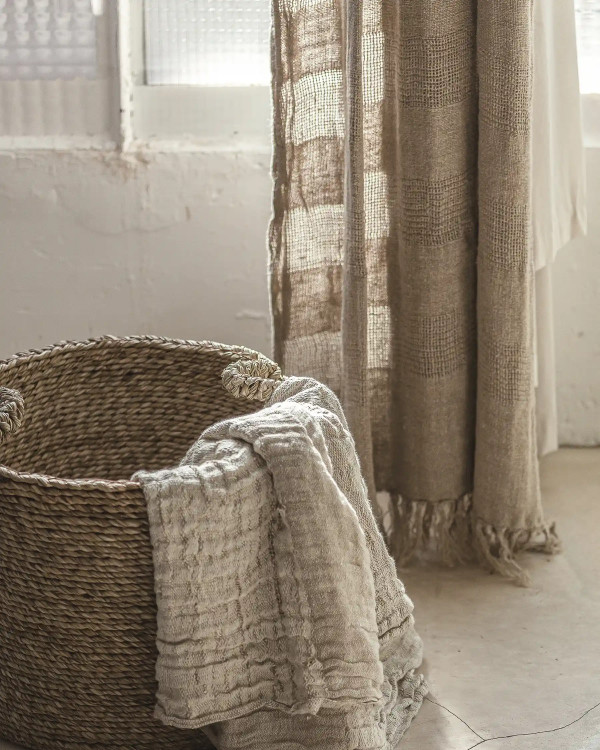 BADA curtain in linen 130 x...