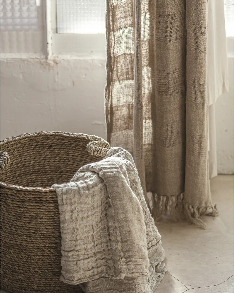 BADA curtain in linen 130 x 280 cm