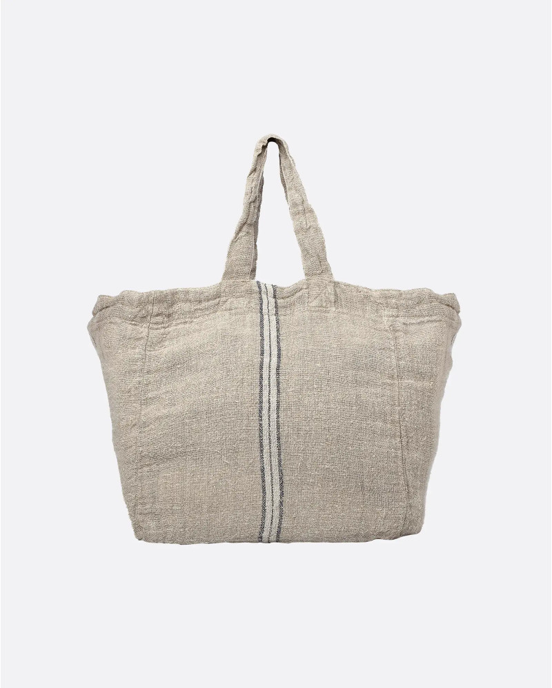 BIKANER tote bag in linen 40 x 50 cm