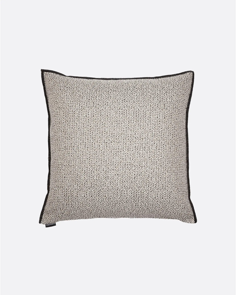 Housse de coussin d'extérieur CACCINI 45 x 45 cm en blanc gris