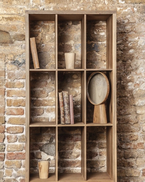 EROSI bookcase in recycled...