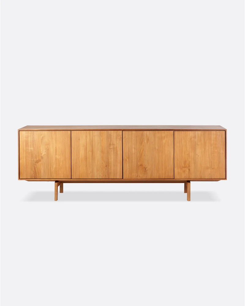 BALARI sideboard in recycled teak wood 208 x 45 x 73 cm