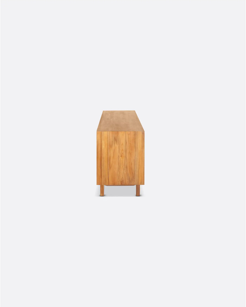 Aparador BALARI de madera de teca reciclada 208 x 45 x 73 cm