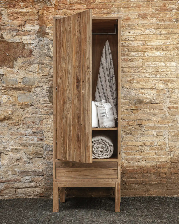 EROSI wardrobe in recycled...