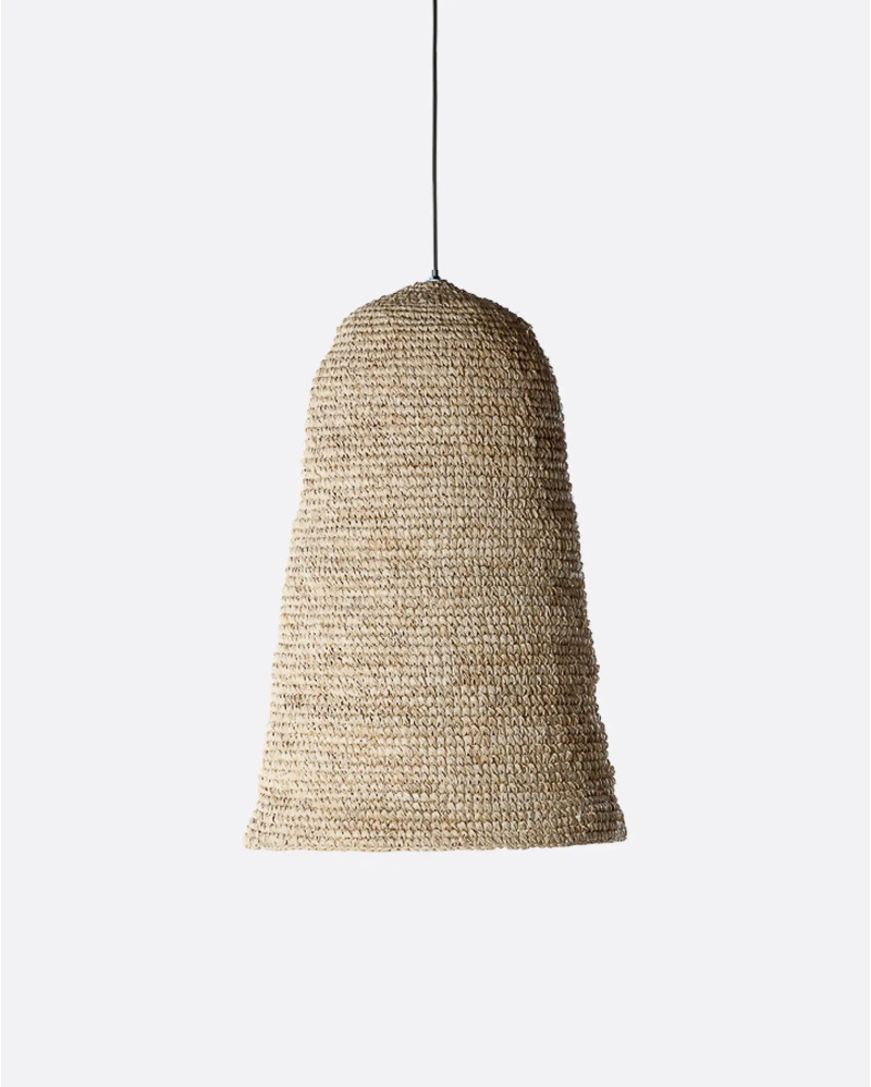 ALGA ceiling lamp in seagrass Ø 45 cm x 60 cm high in natural colour