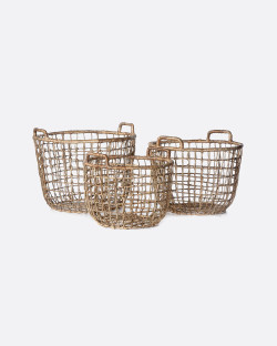 NET basket made of abaca in...