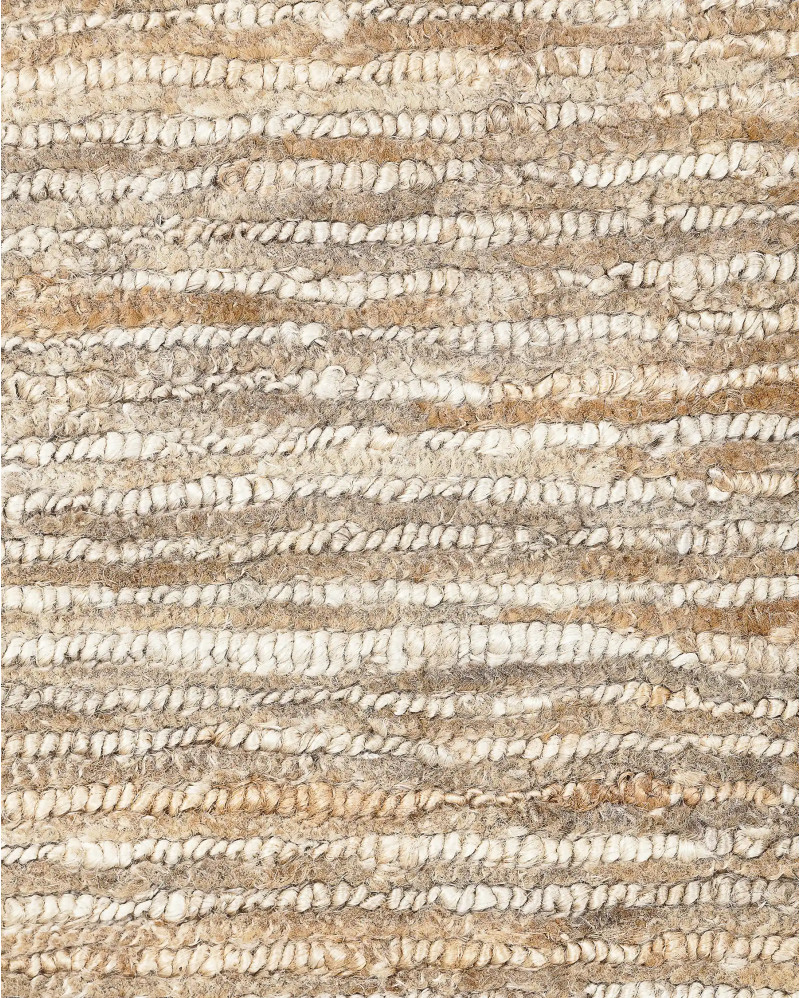 BARARI rug in jute 270 x 180 cm