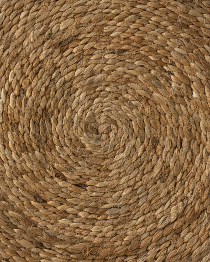 NEIYYUR rug in jute Ø 120 cm