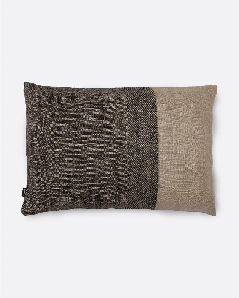 Housse de coussin DADDAL en lin 60 x 40 cm