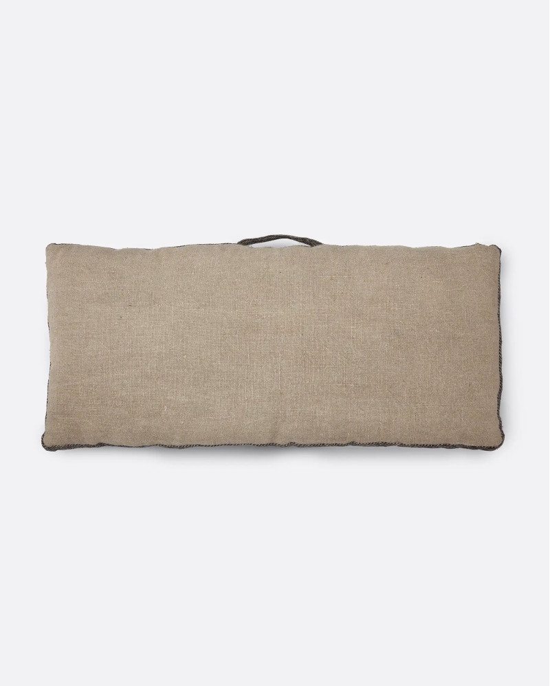 DADDAL cushion in linen 100 x 45 x 5 cm with filling included