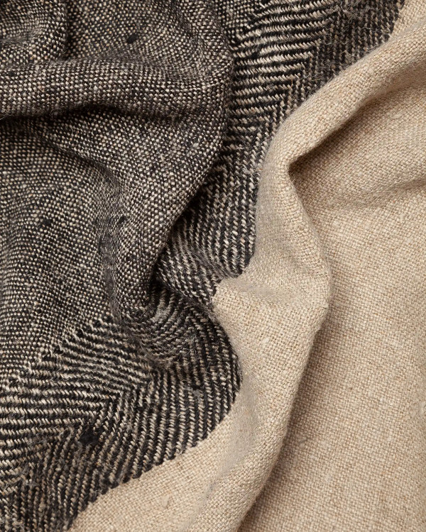 Plaid DADDAL en lin 170 x...