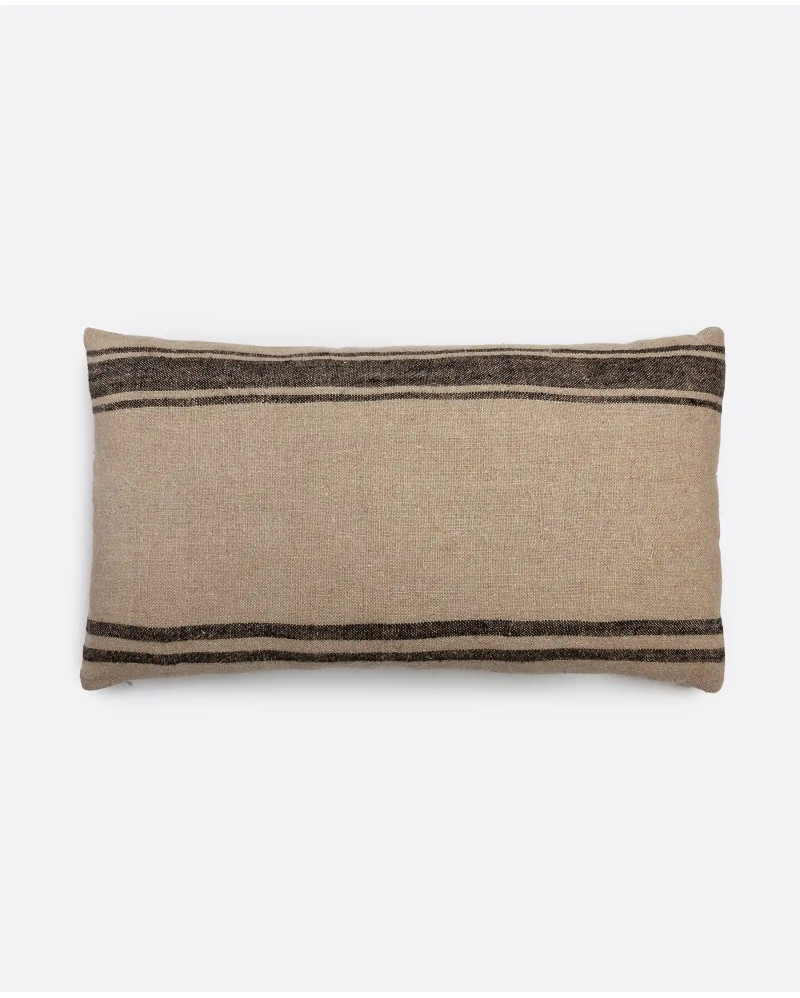 KARNAL cushion cover in linen 75 x 40 cm with filling included