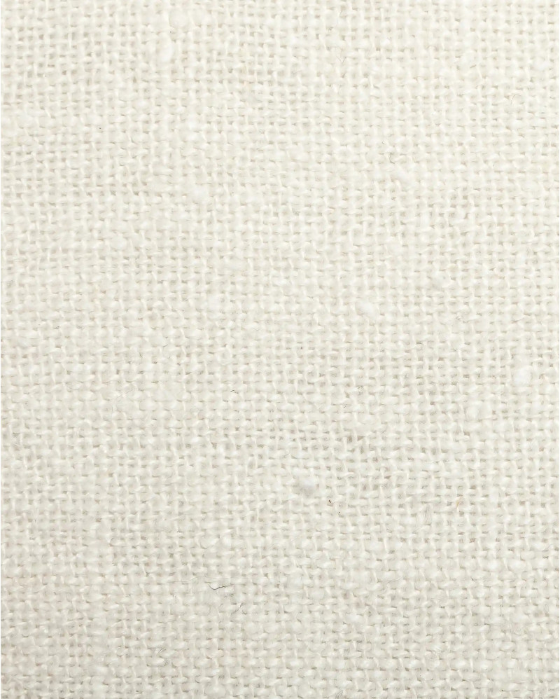 KARNAL cushion cover in linen 60 x 60 cm in white colour