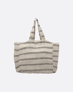 KURUVA tote bag in linen 50...