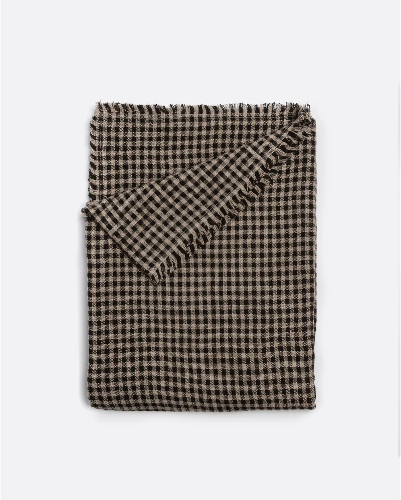 MOGA plaid in linen 170 x 130 cm