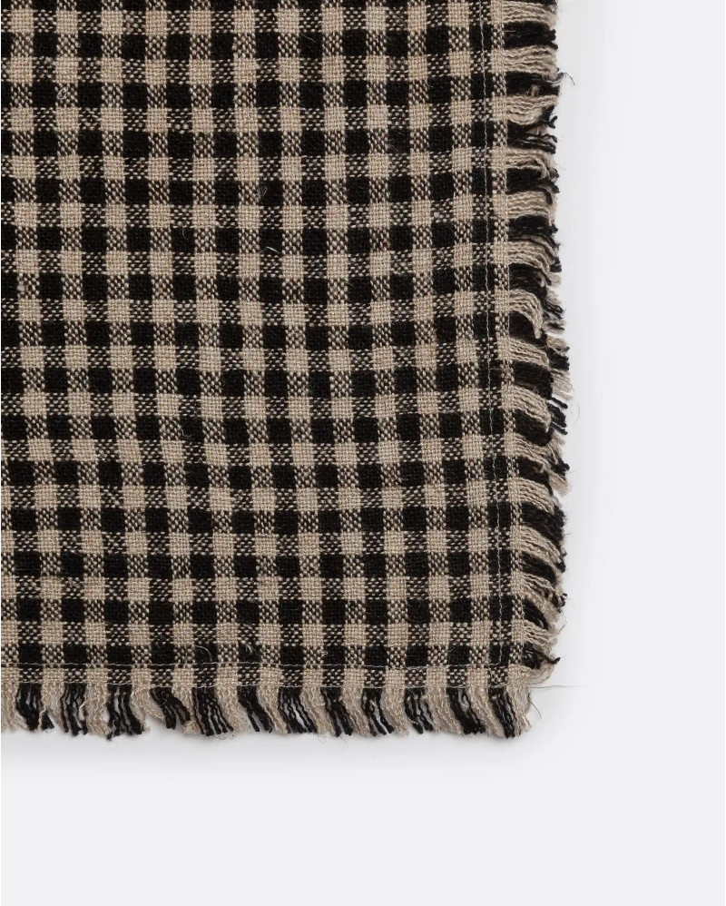 MOGA plaid in linen 170 x 130 cm