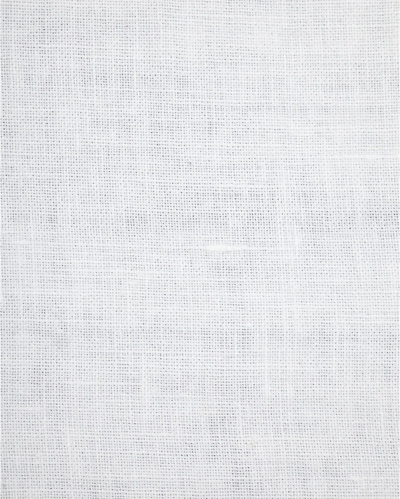 Housse de tête de lit MUNNAR en lin 195 x 130 cm couleur blanche