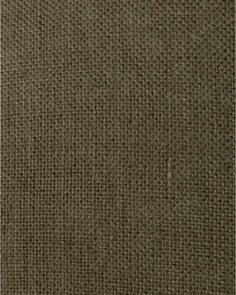 NADIVI cushion cover in linen 50 x 50 cm in olive green colour