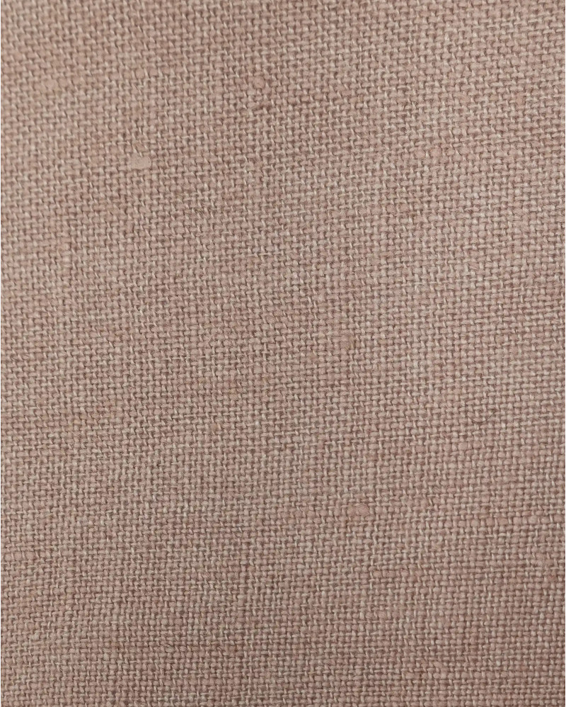 Funda de cojín NADIVI de lino 60 x 40 cm en color beige