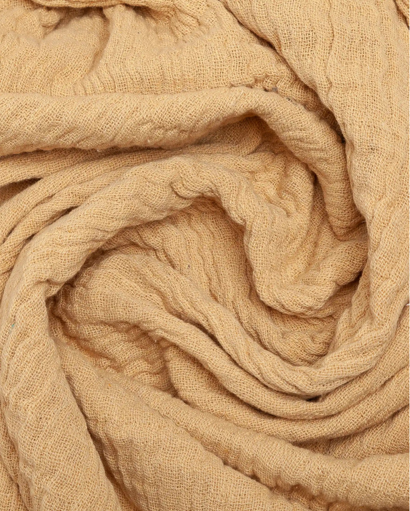 Serviette NADU en coton recyclé 200 x 100 cm en couleur beige