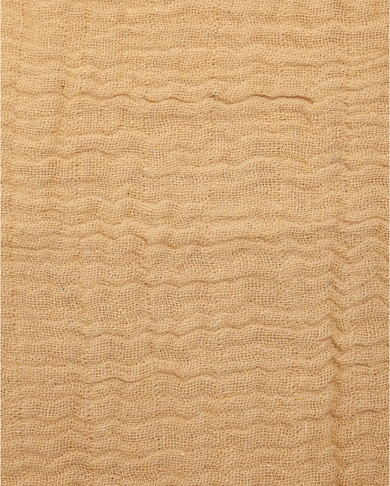 NADU towel in recycled cotton 200 x 100 cm in beige colour