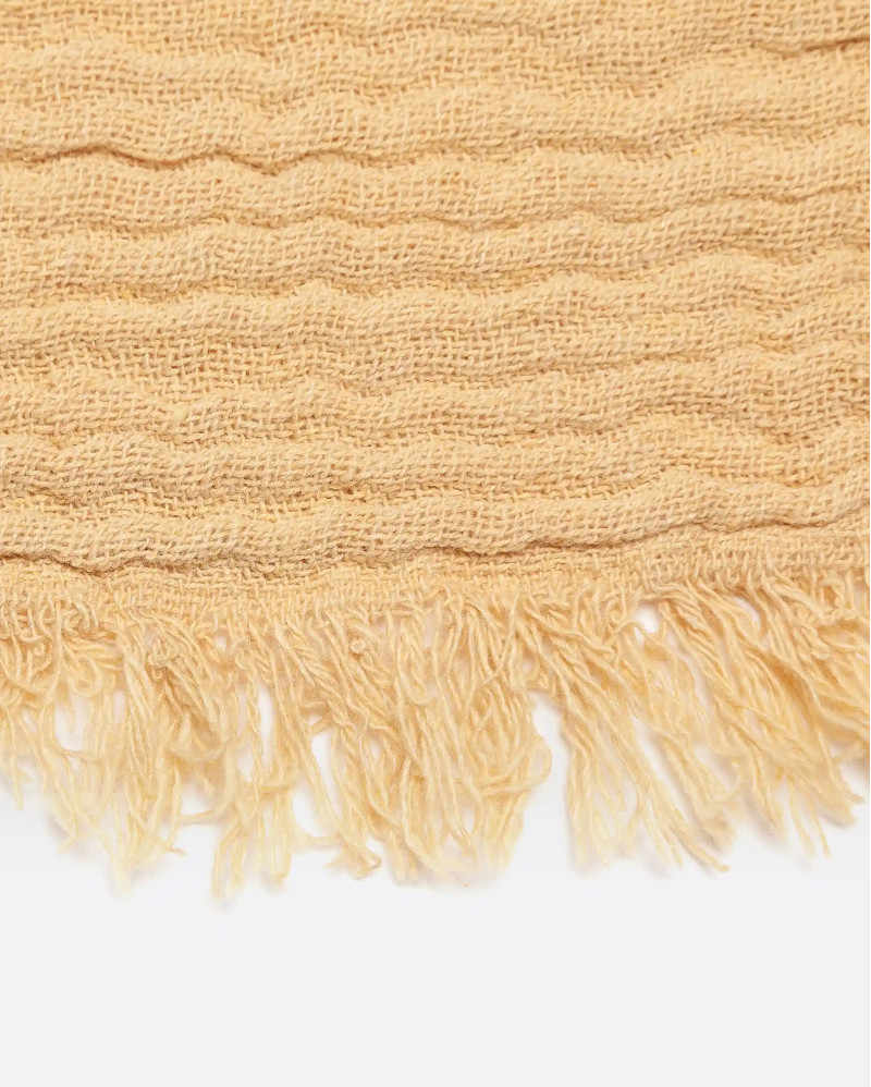 NADU towel in recycled cotton 70 x 50 cm in beige colour