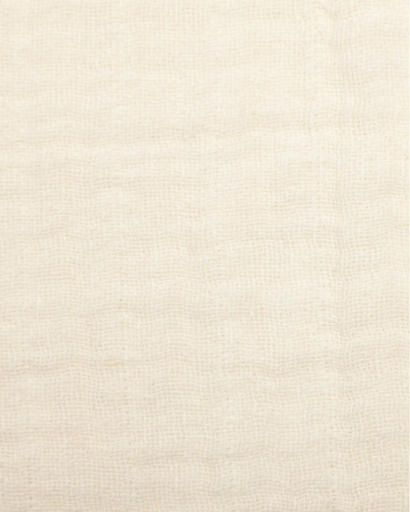 Serviette NADU en coton recyclé 200 x 100 cm couleur blanche