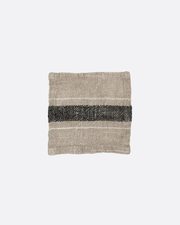 NASIK coaster in linen 14 x...