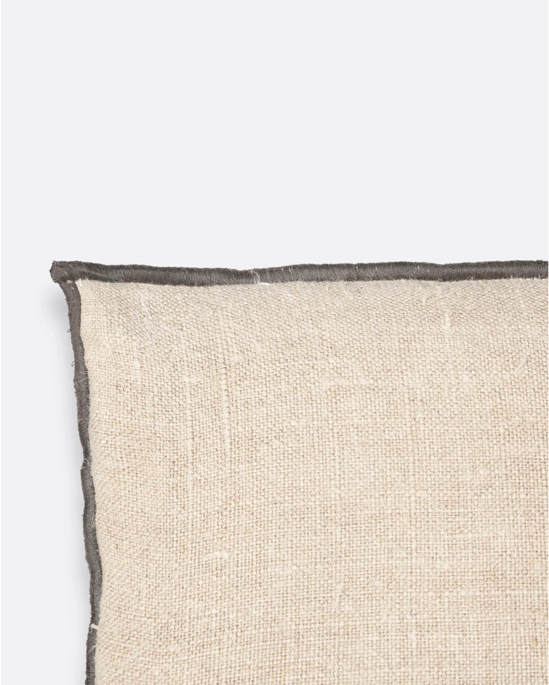 PAWAI headboard cover in linen 195 x 130 cm in natural colour