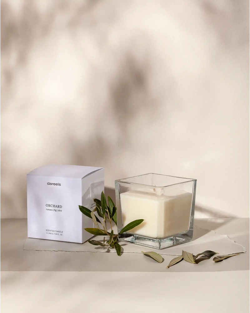 ORCHARD scented candle in natural soya and coconut wax 200 gr