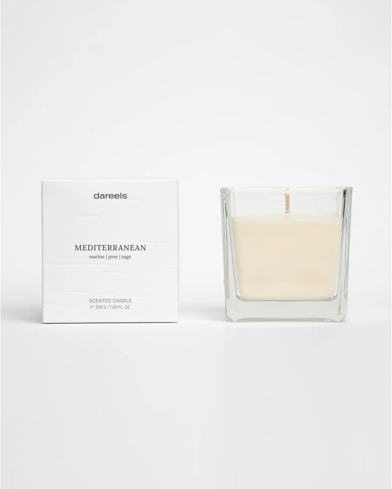 MEDITERRANEAN scented candle in natural soya and coconut wax 200 gr