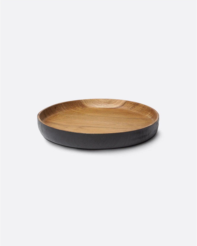 NITON bowl in teak root Ø 30 cm x 4 cm high