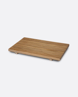 LIND tray in recycled teak...