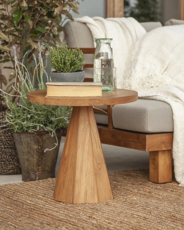 JATI outdoor side table in...