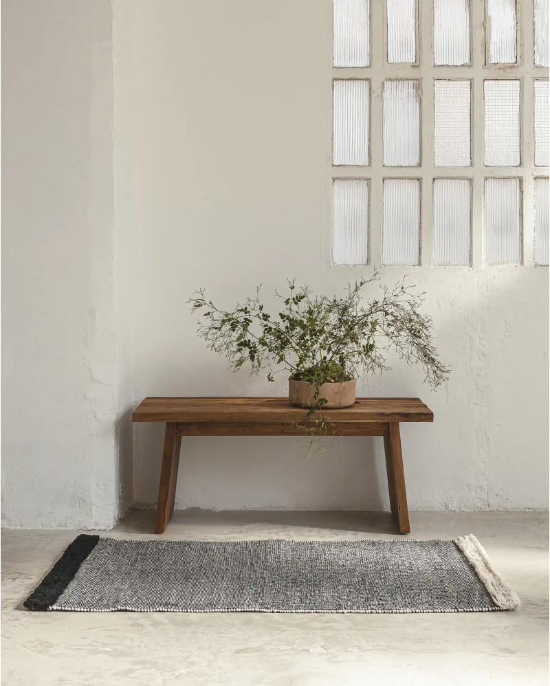 VELSAO rug in wool and cotton 140 x 70 cm